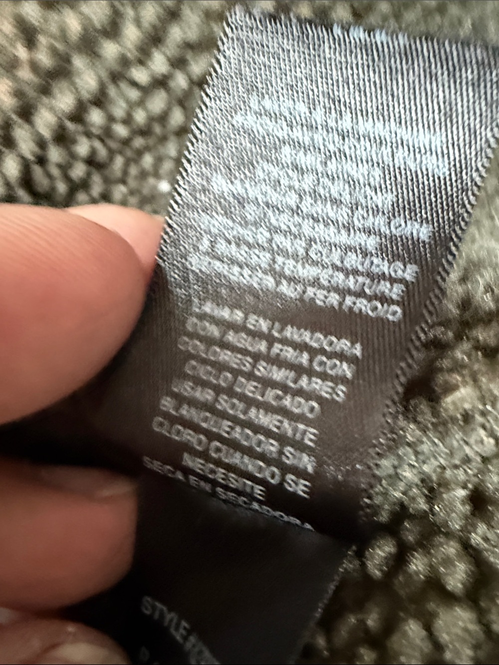 Button-Front Olive Green Ribbed Cardigan Jacket - Picture 7 of 9